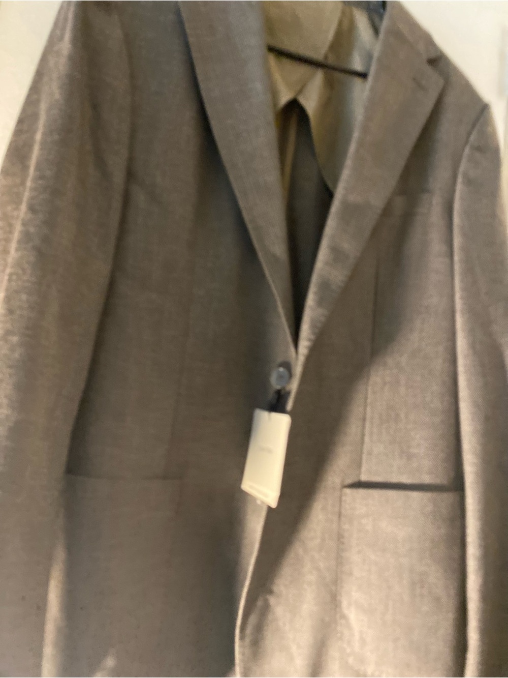 Calvin Klein Light Gray Men's Sport Coat